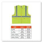 Load image into Gallery viewer, Glowear 8225z Class 2 Standard Solid Vest, Polyester, Lime, 2x-large/3x-large, Ships In 1-3 Business Days
