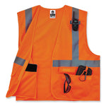 Load image into Gallery viewer, Glowear 8225hl Class 2 Standard Solid Hook And Loop Vest, Polyester, Orange, 4x-large/5x-large, Ships In 1-3 Business Days