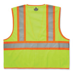 Load image into Gallery viewer, Glowear 8229z Class 2 Economy Two-tone Zipper Vest, Polyester, 2x-large/3x-large, Lime, Ships In 1-3 Business Days