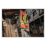 Load image into Gallery viewer, Glowear 8229z Class 2 Economy Two-tone Zipper Vest, Polyester, 4x-large/5x-large, Orange, Ships In 1-3 Business Days