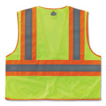 Load image into Gallery viewer, Glowear 8230z Class 2 Two-tone Mesh Zipper Vest, Polyester, 4x-large/5x-large, Lime, Ships In 1-3 Business Days