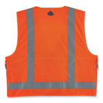 Load image into Gallery viewer, Glowear 8250z Class 2 Surveyors Zipper Vest, Polyester, 4x-large/5x-large, Orange, Ships In 1-3 Business Days