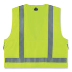 Load image into Gallery viewer, Glowear 8250z Class 2 Surveyors Zipper Vest, Polyester, Small/medium, Lime, Ships In 1-3 Business Days