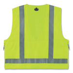 Load image into Gallery viewer, Glowear 8250z Class 2 Surveyors Zipper Vest, Polyester, 2x-large/3x-large, Lime, Ships In 1-3 Business Days