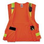 Load image into Gallery viewer, Glowear 8250zhg Class 2 Hi-gloss Surveyors Zipper Vest, Polyester, Large/x-large, Orange, Ships In 1-3 Business Days