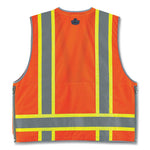 Load image into Gallery viewer, Glowear 8254hdz Class 2 Heavy-duty Surveyors Zipper Vest, Polyester, 2x-large/3x-large, Orange, Ships In 1-3 Business Days