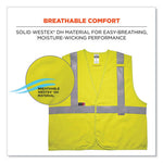 Load image into Gallery viewer, Glowear 8261frhl Class 2 Dual Compliant Fr Hook And Loop Safety Vest, 4x-large/5x-large, Lime, Ships In 1-3 Business Days