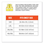 Load image into Gallery viewer, Glowear 8262frz Class 2 Fr Surveyor Zip Vest, Tencel/modacrylic/para-aramid/kevlar, 4xl/5xl, Lime, Ships In 1-3 Business Days