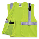 Load image into Gallery viewer, Glowear 8260frhl Class 2 Fr Safety Hook And Loop Vest, Modacrylic/kevlar, 4x-large/5x-large, Lime, Ships In 1-3 Business Days