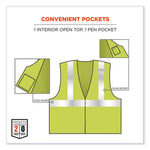 Load image into Gallery viewer, Glowear 8260frhl Class 2 Fr Safety Hook And Loop Vest, Modacrylic/kevlar, 4x-large/5x-large, Lime, Ships In 1-3 Business Days