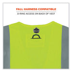 Load image into Gallery viewer, Glowear 8260frhl Class 2 Fr Safety Hook And Loop Vest, Modacrylic/kevlar, 4x-large/5x-large, Lime, Ships In 1-3 Business Days