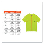 Load image into Gallery viewer, Glowear 8089 Non-certified Hi-vis T-shirt, Polyester, Medium, Lime, Ships In 1-3 Business Days