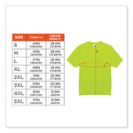 Load image into Gallery viewer, Glowear 8089 Non-certified Hi-vis T-shirt, Polyester, 4x-large, Lime, Ships In 1-3 Business Days