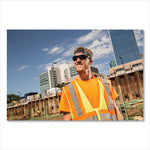 Load image into Gallery viewer, Glowear 8089 Non-certified Hi-vis T-shirt, Polyester, Large, Orange, Ships In 1-3 Business Days