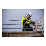 Load image into Gallery viewer, Glowear 8293 Hi-vis Class 2 Hooded Sweatshirt Black Bottom, Polar Fleece, Small, Lime, Ships In 1-3 Business Days