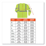 Load image into Gallery viewer, Glowear 8391 Class 3 Hi-vis Long Sleeve Shirt, Polyester, Lime, Medium, Ships In 1-3 Business Days