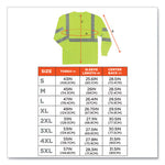 Load image into Gallery viewer, Glowear 8391 Class 3 Hi-vis Long Sleeve Shirt, Polyester, Lime, 3x-large, Ships In 1-3 Business Days