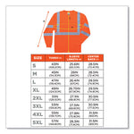 Load image into Gallery viewer, Glowear 8391 Class 3 Hi-vis Long Sleeve Shirt, Polyester, Orange, Small, Ships In 1-3 Business Days