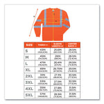 Load image into Gallery viewer, Glowear 8391 Class 3 Hi-vis Long Sleeve Shirt, Polyester, Orange, Large, Ships In 1-3 Business Days