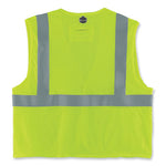 Load image into Gallery viewer, Glowear 8263frhl Class 2 Fr Safety Economy Hook And Loop Vest, Modacrylic Mesh/cotton, S/m, Lime, Ships In 1-3 Business Days