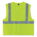 Load image into Gallery viewer, Glowear 8263frhl Class 2 Fr Safety Economy Hook/loop Vest, Modacrylic Mesh/cotton, 2xla/3xl, Lime, Ships In 1-3 Business Days