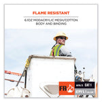 Load image into Gallery viewer, Glowear 8263frhl Class 2 Fr Safety Economy Hook/loop Vest, Modacrylic Mesh/cotton, 2xla/3xl, Lime, Ships In 1-3 Business Days