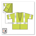 Load image into Gallery viewer, Glowear 8310hl Class 3 Economy Hook And Loop Vest, Polyester, 4x-large/5x-large, Lime, Ships In 1-3 Business Days