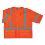 Load image into Gallery viewer, Glowear 8320z Class 3 Standard Zipper Vest, Polyester, Largel/x-large, Orange, Ships In 1-3 Business Days