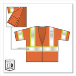 Load image into Gallery viewer, Glowear 8330z Class 3 Two-tone Zipper Vest, Polyester, Small/medium, Orange, Ships In 1-3 Business Days