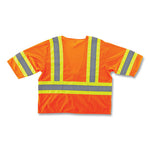 Load image into Gallery viewer, Glowear 8330z Class 3 Two-tone Zipper Vest, Polyester, Small/medium, Orange, Ships In 1-3 Business Days