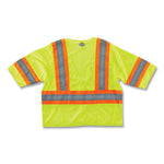 Load image into Gallery viewer, Glowear 8330z Class 3 Two-tone Zipper Vest, Polyester, Small/medium, Lime, Ships In 1-3 Business Days