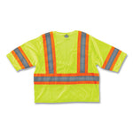 Load image into Gallery viewer, Glowear 8330z Class 3 Two-tone Zipper Vest, Polyester, Largel/x-large, Lime, Ships In 1-3 Business Days