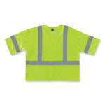 Load image into Gallery viewer, Glowear 8356frhl Class 3 Fr Hook And Loop Safety Vest With Sleeves, Modacrylic, 4xl/5xl, Lime, Ships In 1-3 Business Days