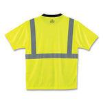 Load image into Gallery viewer, Glowear 8289bk Class 2 Hi-vis T-shirt With Black Bottom, 2x-large, Lime, Ships In 1-3 Business Days