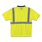 Load image into Gallery viewer, Glowear 8289bk Class 2 Hi-vis T-shirt With Black Bottom, 5x-large, Lime, Ships In 1-3 Business Days
