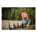 Load image into Gallery viewer, Glowear 8289bk Class 2 Hi-vis T-shirt With Black Bottom, 2x-large, Orange, Ships In 1-3 Business Days