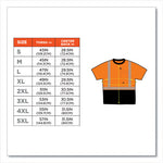 Load image into Gallery viewer, Glowear 8280bk Class 2 Performance T-shirt With Black Bottom, Polyester, Medium, Orange, Ships In 1-3 Business Days