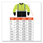 Load image into Gallery viewer, Glowear 8281bk Class 2 Long Sleeve Shirt With Black Bottom, Polyester, X-large, Lime, Ships In 1-3 Business Days