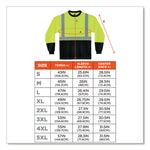 Load image into Gallery viewer, Glowear 8281bk Class 2 Long Sleeve Shirt With Black Bottom, Polyester, 2x-large, Lime, Ships In 1-3 Business Days