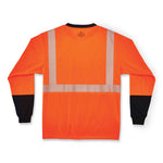 Load image into Gallery viewer, Glowear 8281bk Class 2 Long Sleeve Shirt With Black Bottom, Polyester, X-large, Orange, Ships In 1-3 Business Days