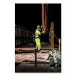 Load image into Gallery viewer, Glowear 8291bk Type R Class 2 Black Front Long Sleeve T-shirt, Polyester, 2x-large, Lime, Ships In 1-3 Business Days