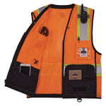 Load image into Gallery viewer, Glowear 8251hdz Class 2 Two-tone Hi-vis Safety Vest, 2x-large To 3x-large, Orange, Ships In 1-3 Business Days