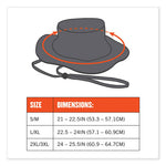 Load image into Gallery viewer, Glowear 8935 Hi-vis Ranger Sun Hat, Polyester, Small/medium, Lime, Ships In 1-3 Business Days