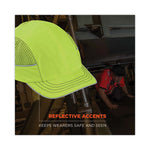 Load image into Gallery viewer, Skullerz 8950 Bump Cap Hat, Short Brim, Lime, Ships In 1-3 Business Days
