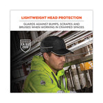 Load image into Gallery viewer, Skullerz 8965 Lightweight Bump Cap Hat With Led Lighting, Short Brim, Navy, Ships In 1-3 Business Days