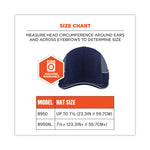 Load image into Gallery viewer, Skullerz 8950 Bump Cap Hat, Micro Brim, Navy, Ships In 1-3 Business Days