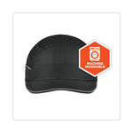 Load image into Gallery viewer, Skullerz 8955 Lightweight Bump Cap Hat, Short Brim, Black, Ships In 1-3 Business Days