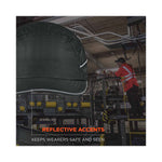 Load image into Gallery viewer, Skullerz 8955 Lightweight Bump Cap Hat, Short Brim, Black, Ships In 1-3 Business Days