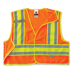 Load image into Gallery viewer, Glowear 8245psv Class 2 Public Safety Vest, Polyester, 4x-large/5x-large, Orange, Ships In 1-3 Business Days
