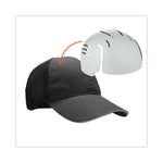 Load image into Gallery viewer, Skullerz 8946 Baseball Cap With Bump Cap Insert, Os, Black, Ships In 1-3 Business Days